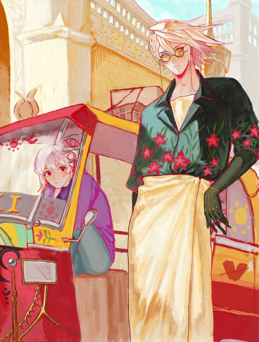kama and karna (fate and 1 more) drawn by zx_sarada