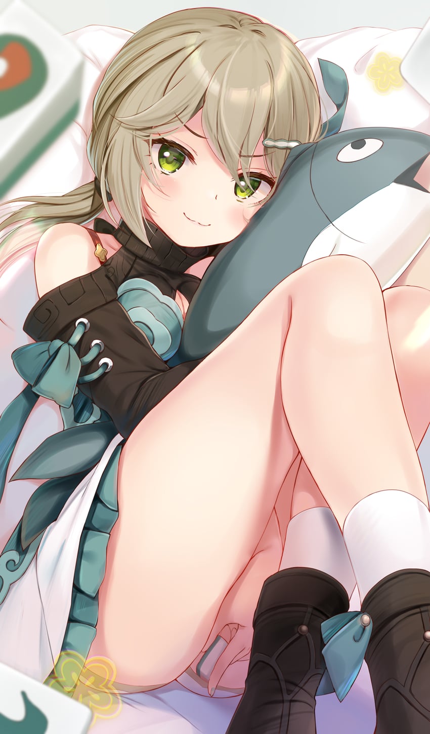 qingque (honkai and 1 more) drawn by komone_ushio