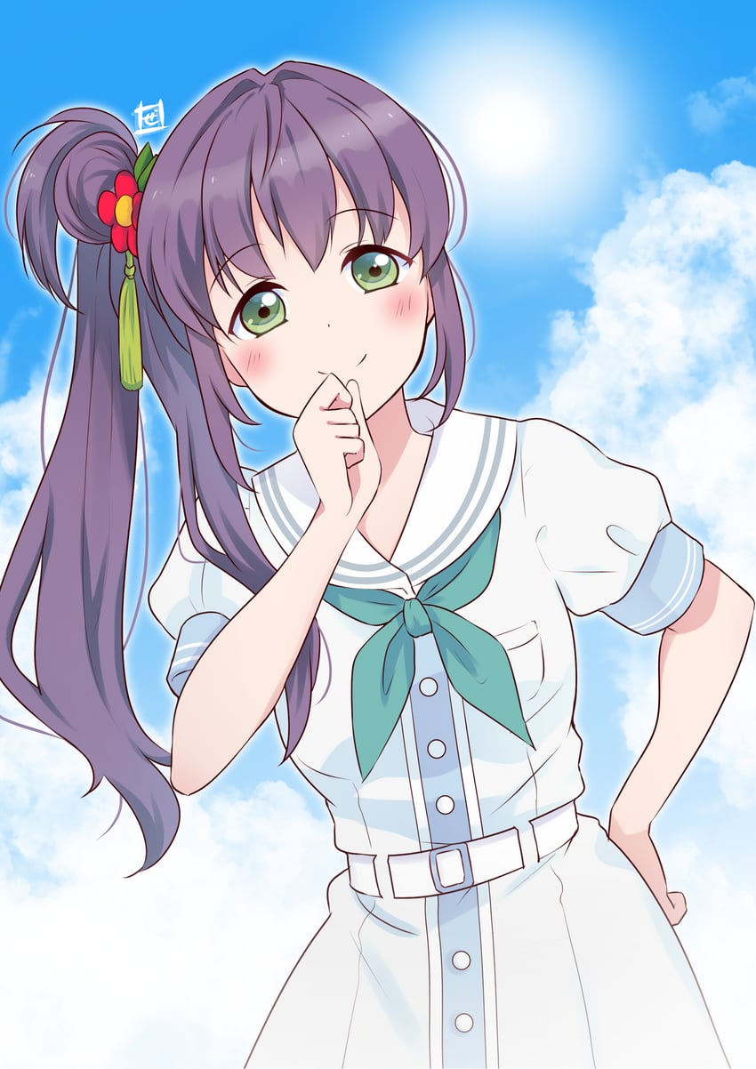 otomune kozue (love live! and 1 more) drawn by zero-theme