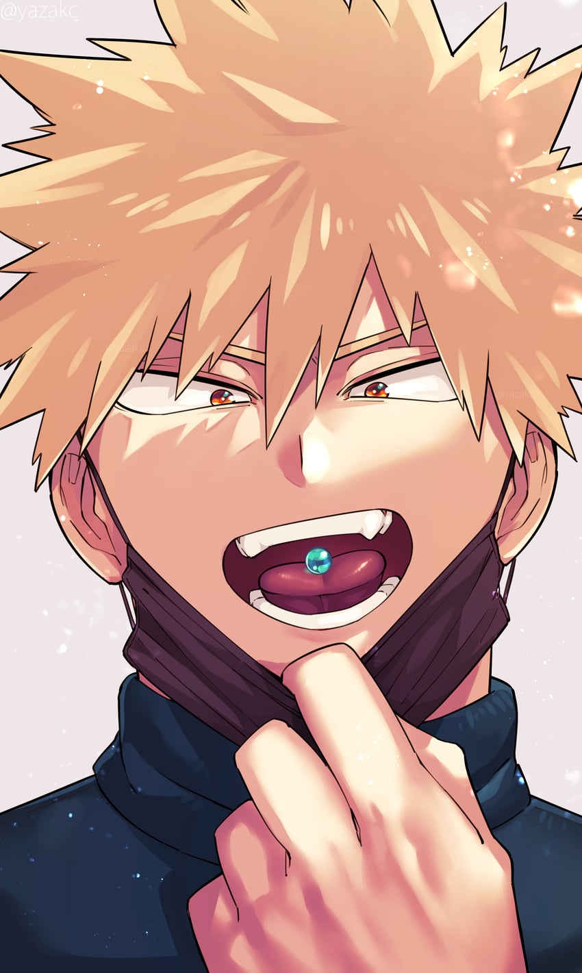 bakugou katsuki (boku no hero academia) drawn by yazaki_(yazakc)