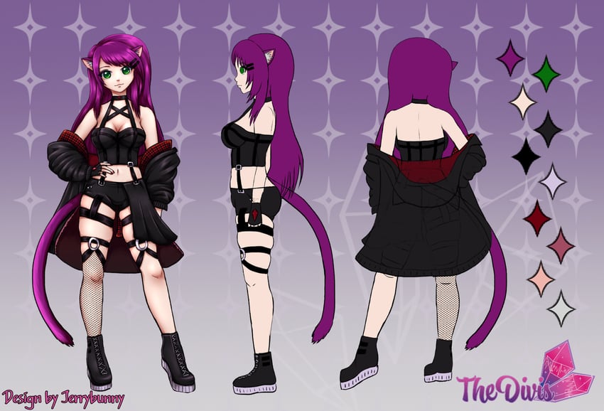 thedivis (indie virtual youtuber) drawn by divisthe and shaakkunen