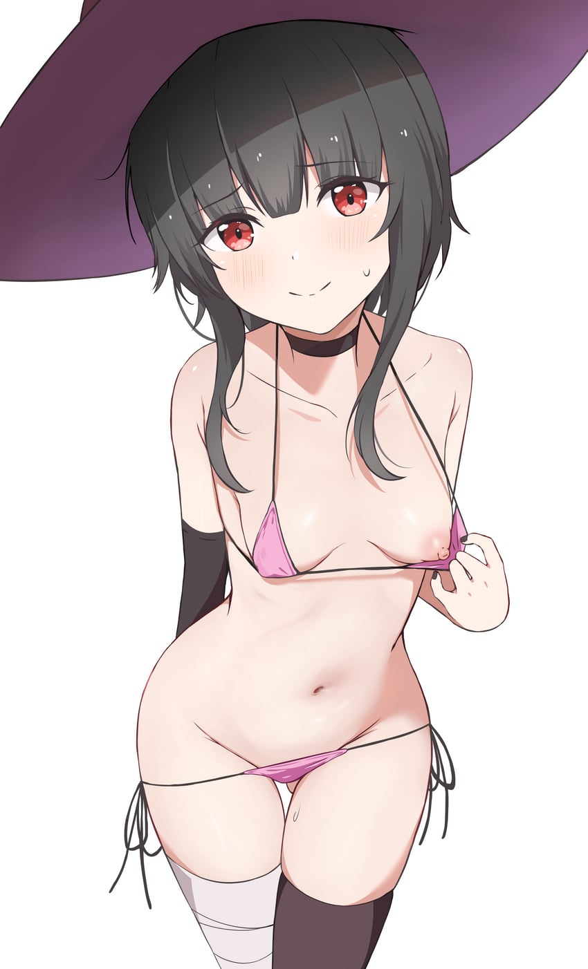megumin (kono subarashii sekai ni shukufuku wo!) drawn by coro_fae