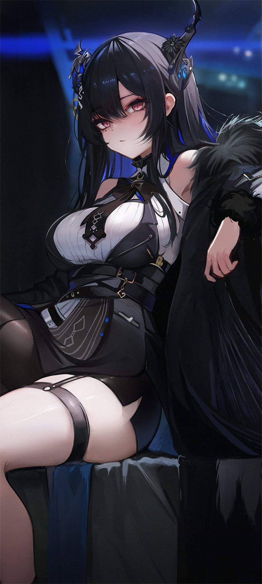 nerissa ravencroft (hololive and 1 more) drawn by koahri