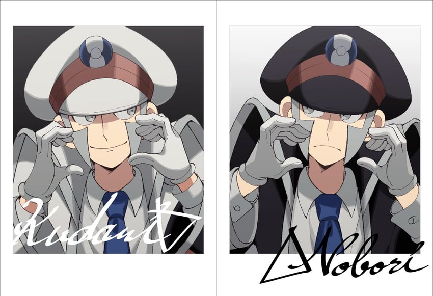 ingo and emmet (pokemon and 1 more) drawn by sankakuzirusis