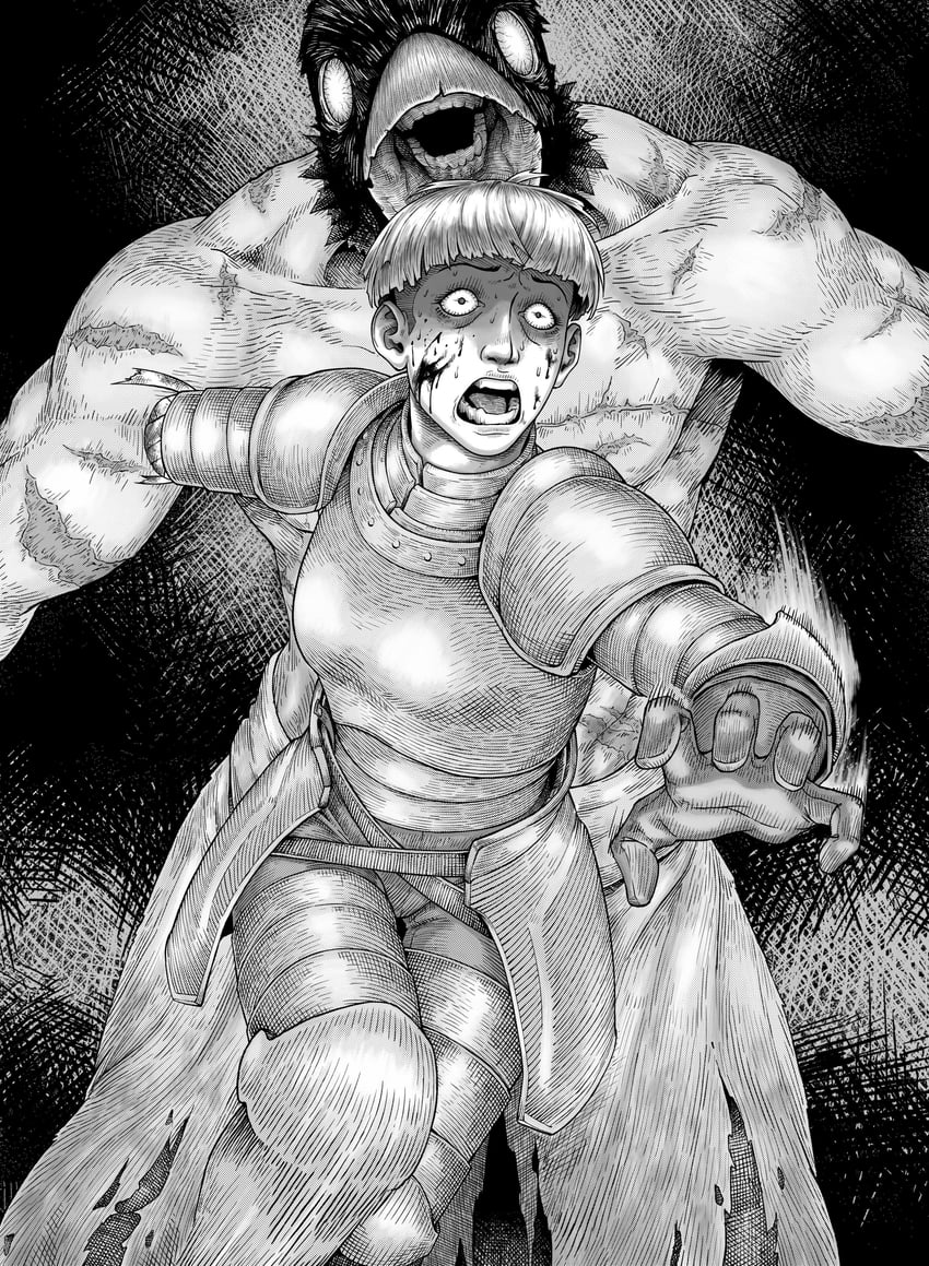 d'arce and crow mauler (fear & hunger and 1 more) drawn by trejoshurtado