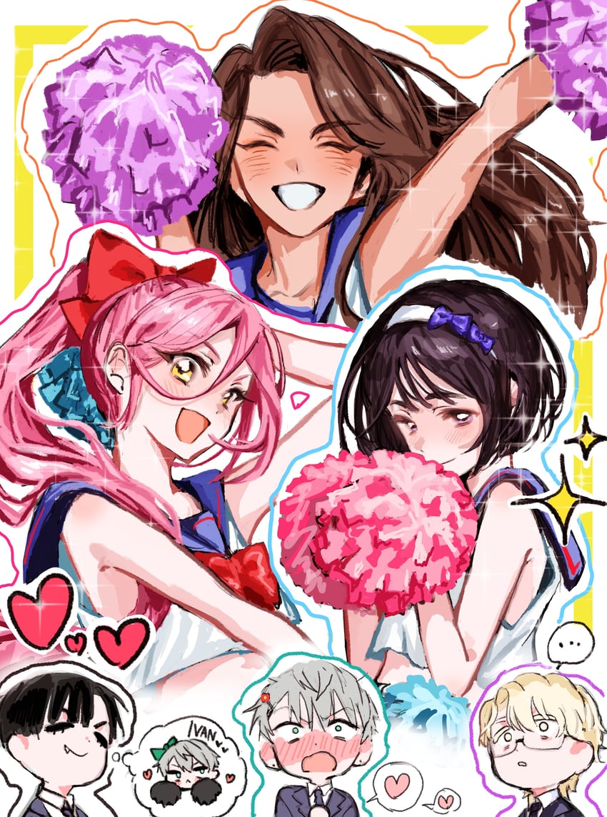sua, mizi, till, ivan, luka, and 1 more (alien stage) drawn by x_x_(batttsu_404)