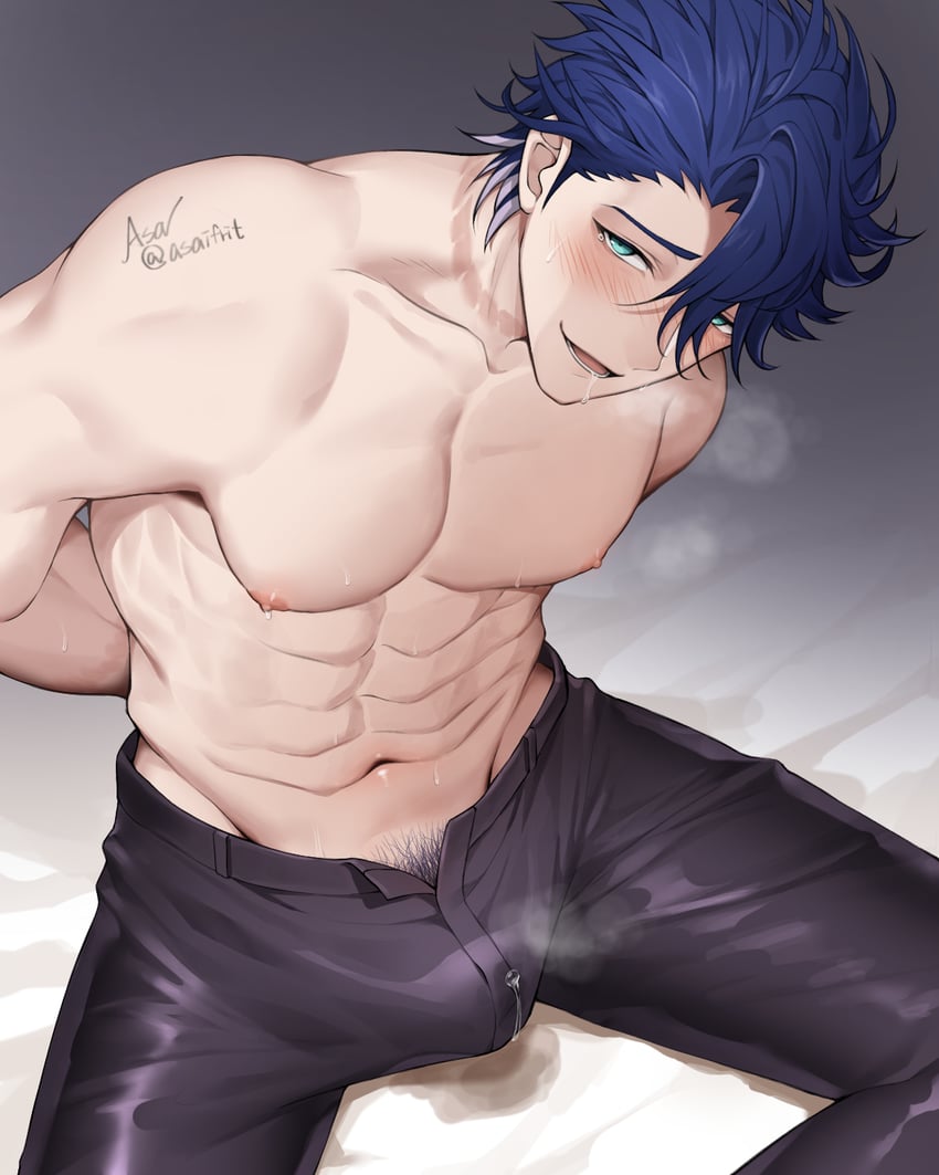 sampo koski (honkai and 1 more) drawn by asa_ifrit_(asaifrit)
