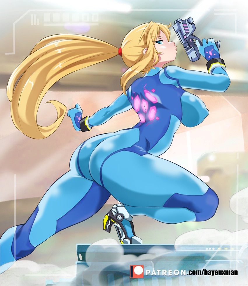 samus aran (super smash bros. and 1 more) drawn by bayeuxman