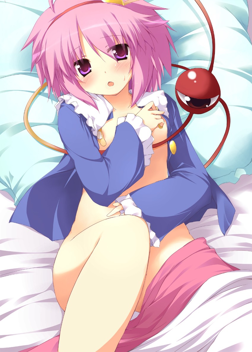 komeiji satori (touhou) drawn by nanpuu