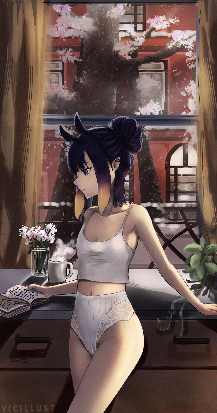 ninomae ina'nis (hololive and 1 more) drawn by vicarious