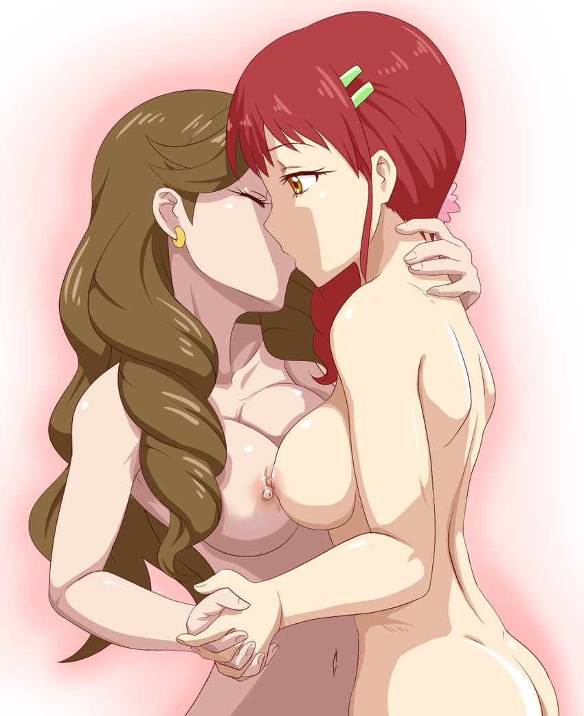 hoshimiya ringo and mitsuishi orihime (aikatsu!) drawn by hakuyou-choun