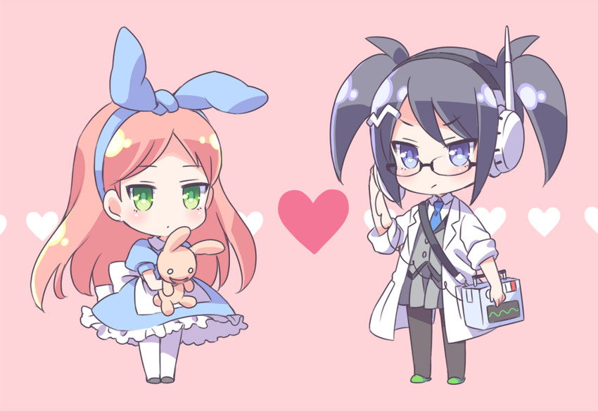 alicia and root@chou dou-ken (bemani and 1 more) drawn by shouni_(sato3)