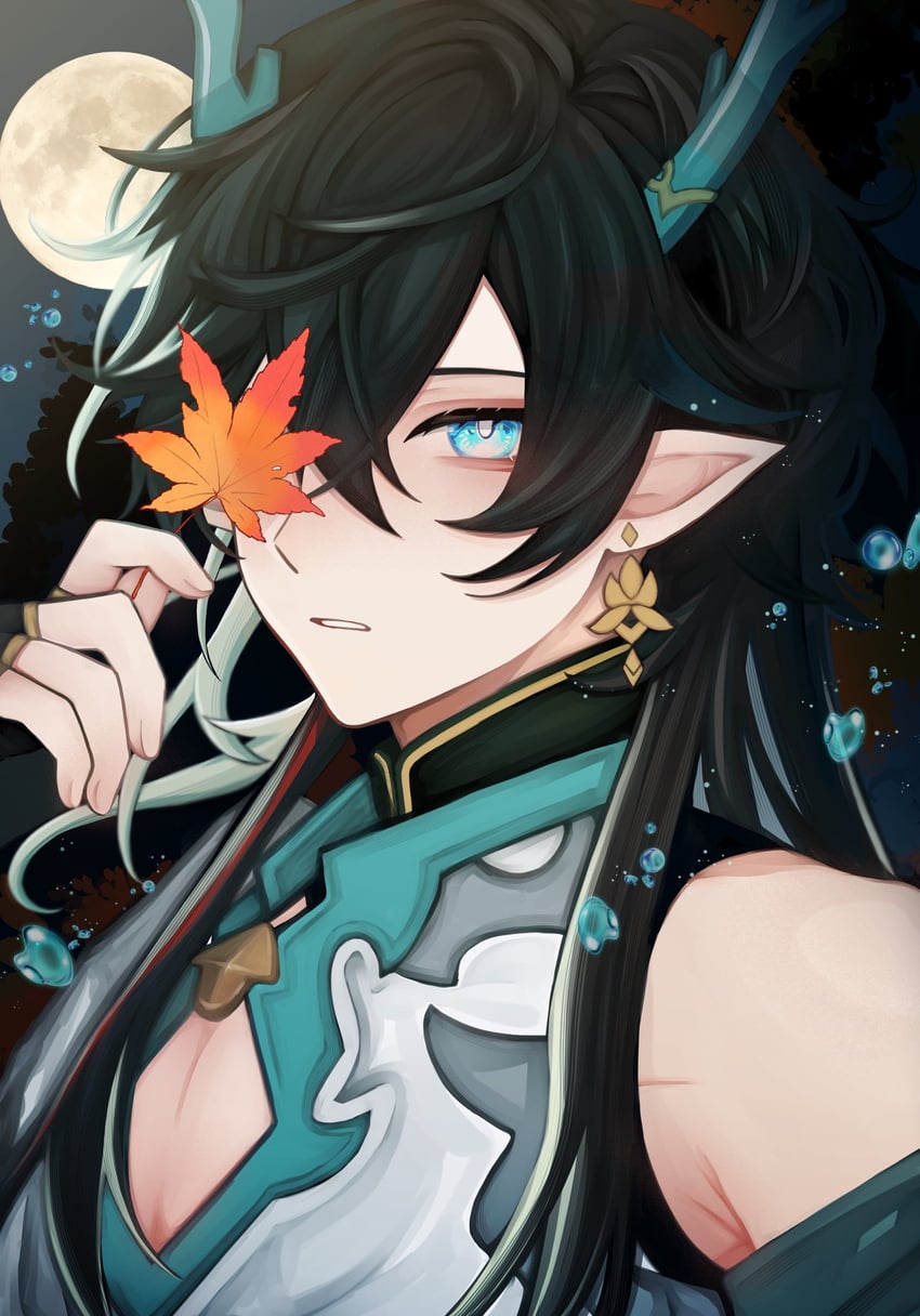 dan heng (honkai and 1 more) drawn by yuki_mi_daifuku