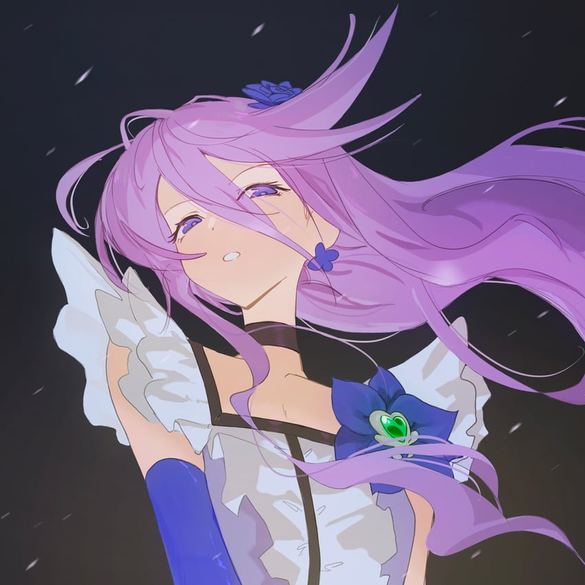 tsukikage yuri and cure moonlight (precure and 1 more) drawn by ffgghhjj