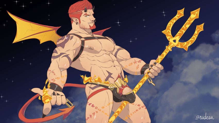 sam (original and 2 more) drawn by aru_(arudesu)