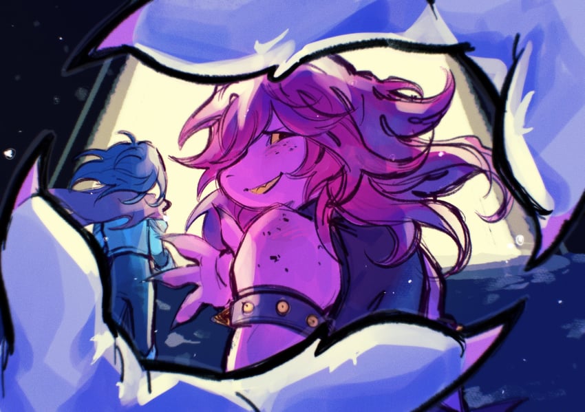 kris, ralsei, and susie (deltarune and 1 more) drawn by kickthat_can