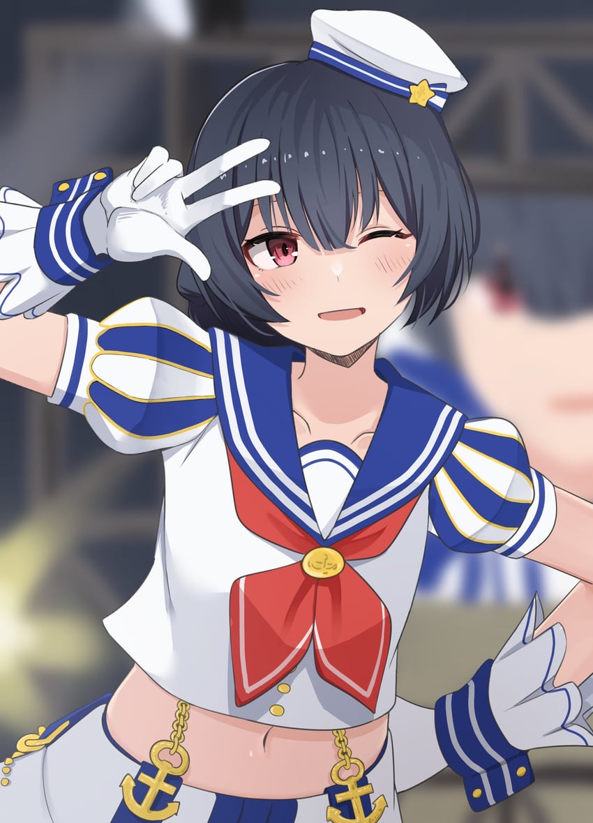 morino rinze (idolmaster and 1 more) drawn by emu_1316