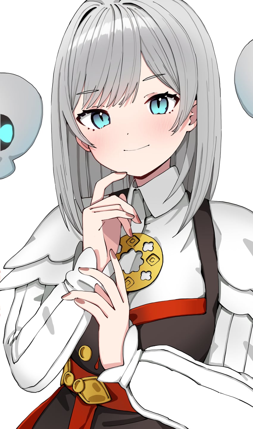 akershus fortress (oshiro project:re) drawn by morumoru_x