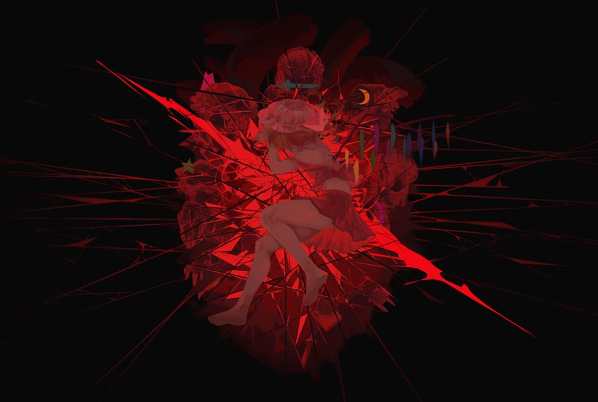 remilia scarlet, flandre scarlet, izayoi sakuya, patchouli knowledge, hong meiling, and 1 more (touhou) drawn by worini