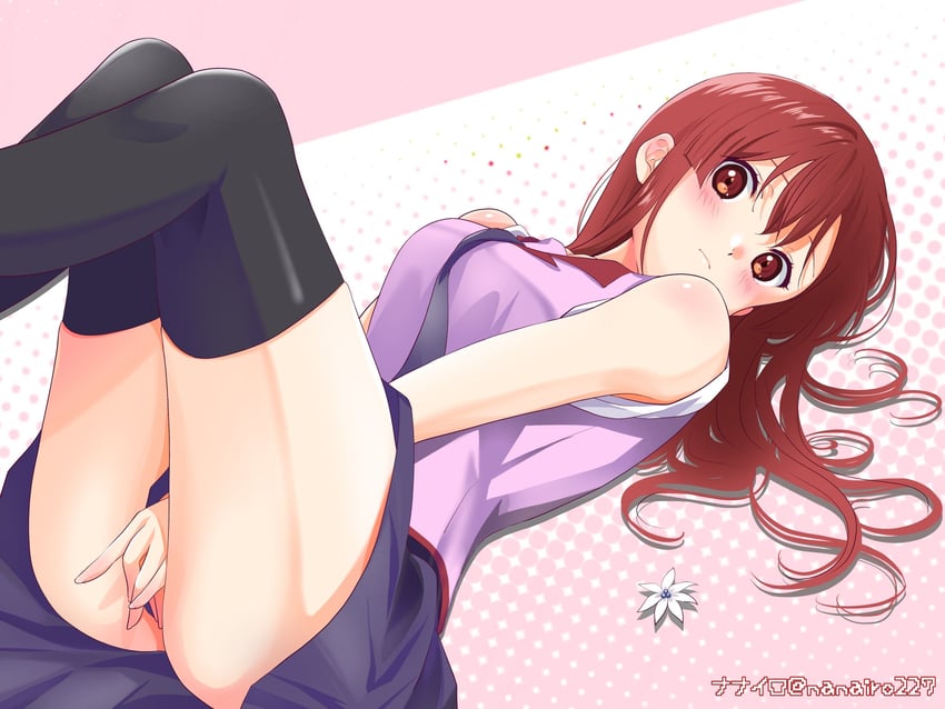 senjougahara hitagi and sato reika (monogatari and 2 more) drawn by nanairo_(nanairo227)