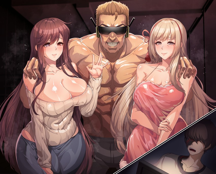 commander, valkyrie, leona of blood & iron, and goblin (last origin) drawn by restart