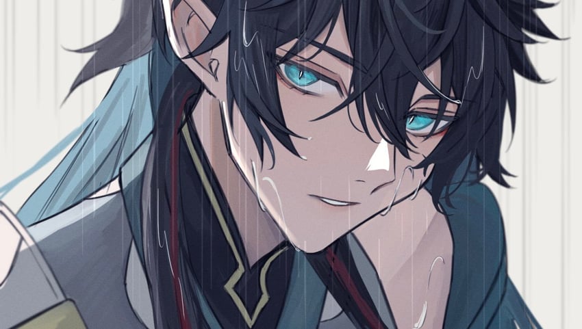 dan heng (honkai and 1 more) drawn by myu_u_136