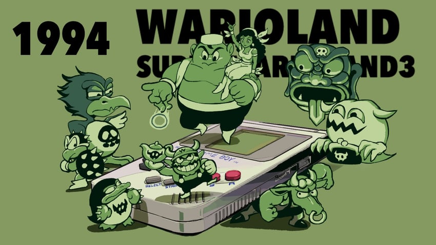 wario, captain syrup, bull wario, bobo, genie, and 5 more (mario and 2 more) drawn by rinabee_(rinabele0120)