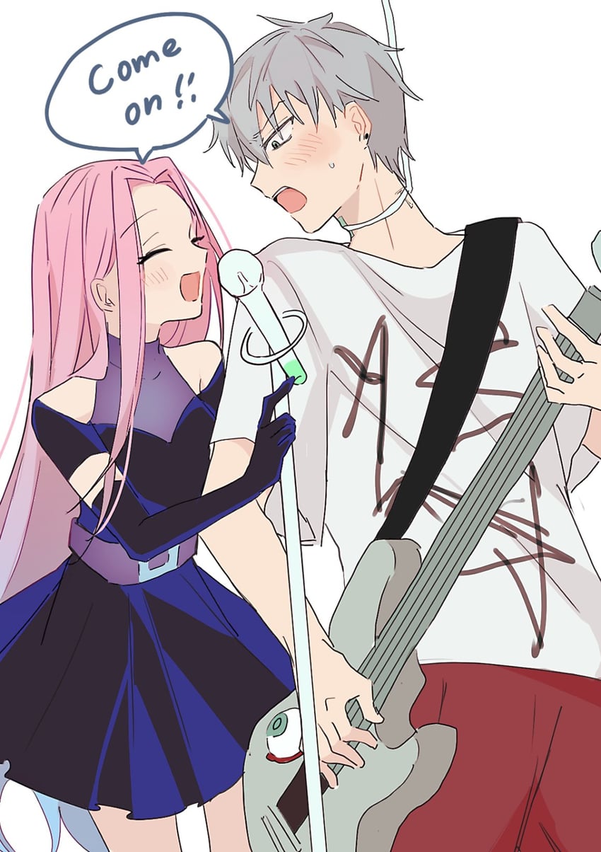 mizi and till (alien stage) drawn by viga_uzk