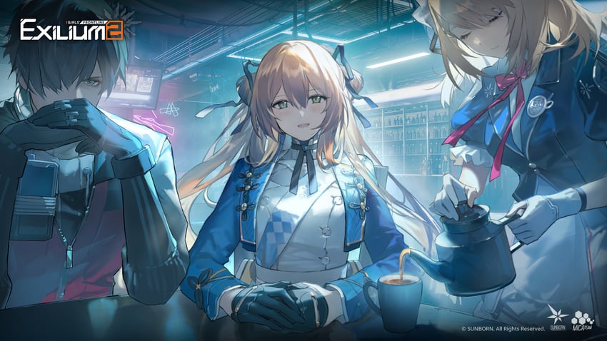 springfield, commander, g36, and centaureissi (girls' frontline and 1 more)