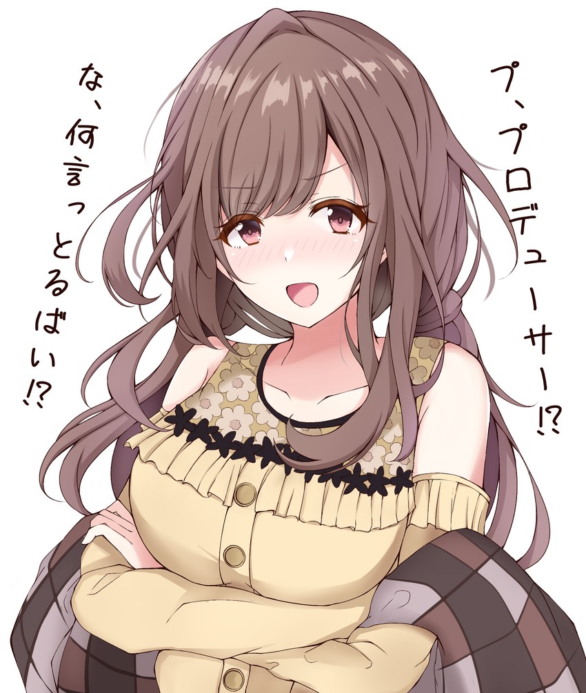 tsukioka kogane (idolmaster and 1 more) drawn by satome_guy