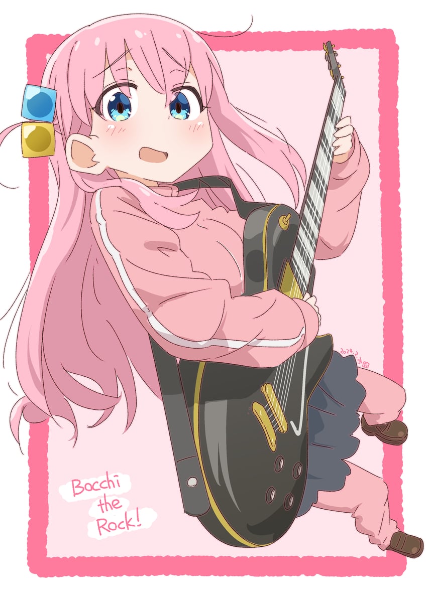 gotoh hitori (bocchi the rock!) drawn by tabayan_jigokuhen
