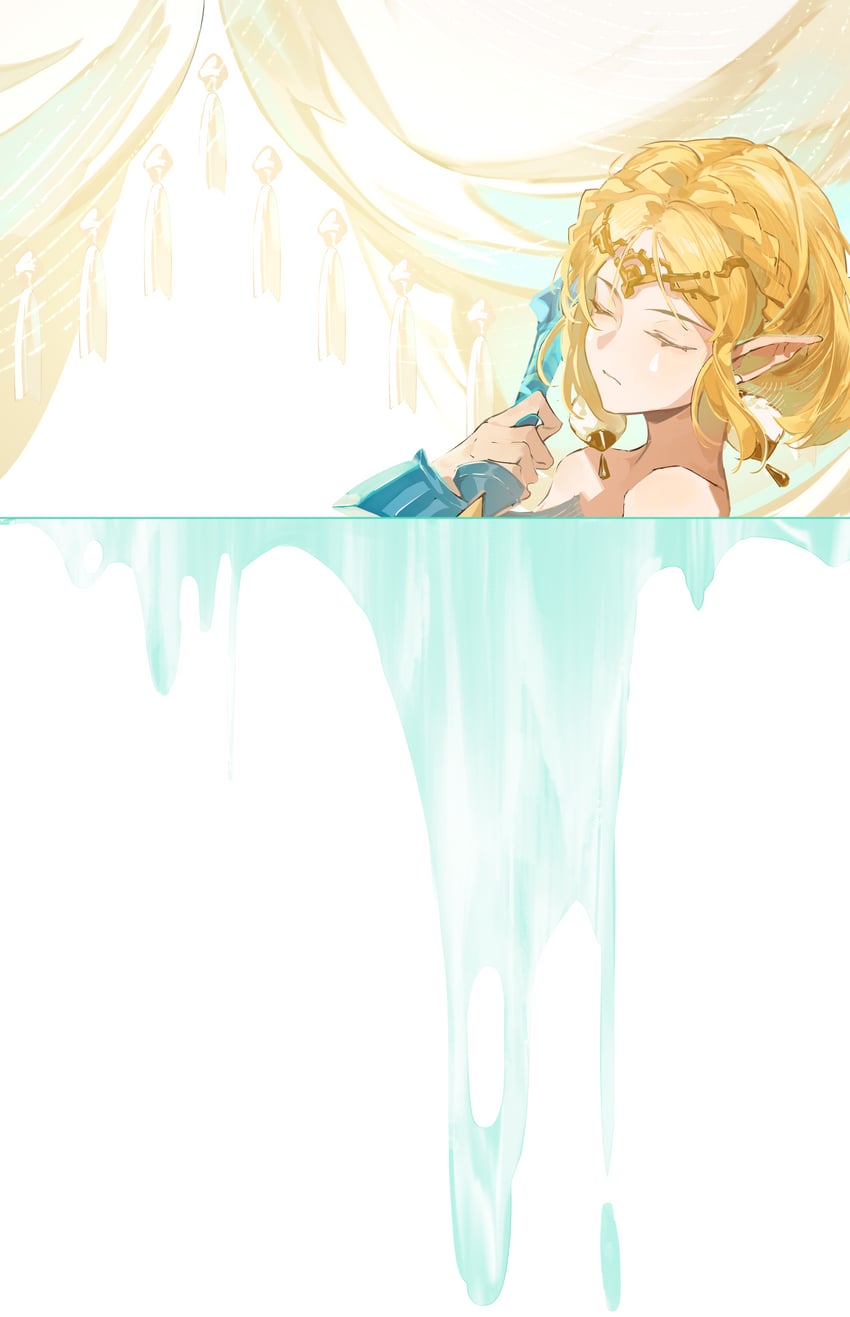 princess zelda (the legend of zelda and 1 more) drawn by jingsang_w