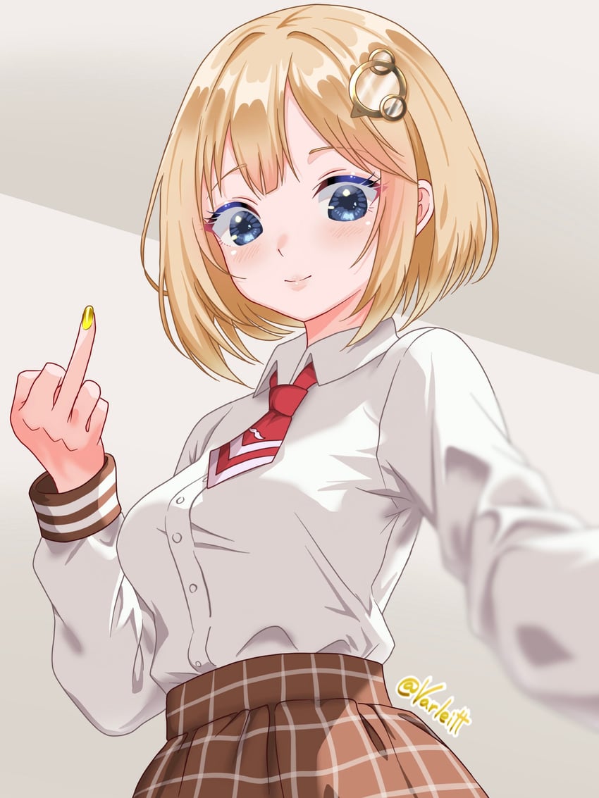watson amelia (hololive and 1 more) drawn by varliet