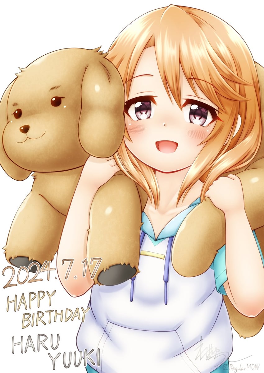 yuuki haru (idolmaster and 1 more) drawn by regular_mow