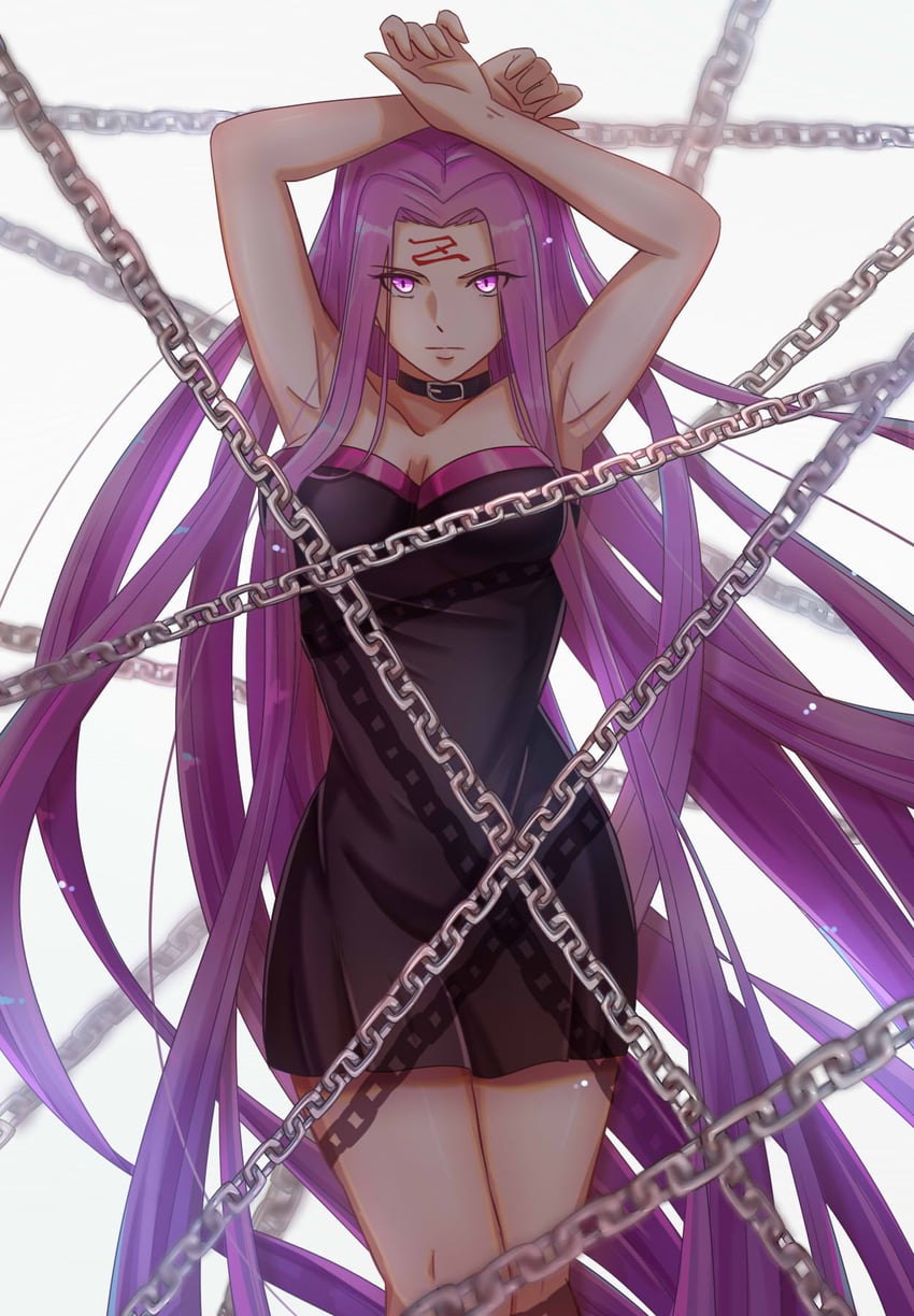 medusa (fate and 1 more) drawn by hoshidou-sama