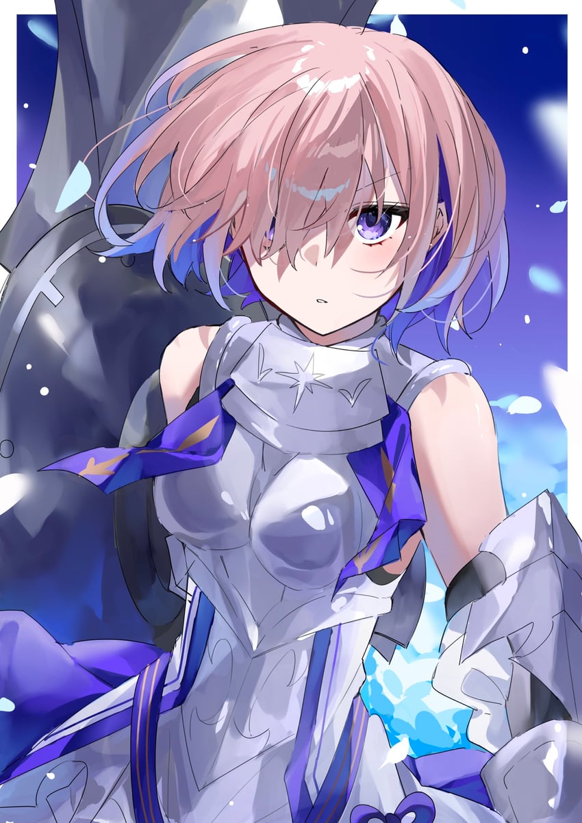 mash kyrielight (fate and 1 more) drawn by ooo00_cha