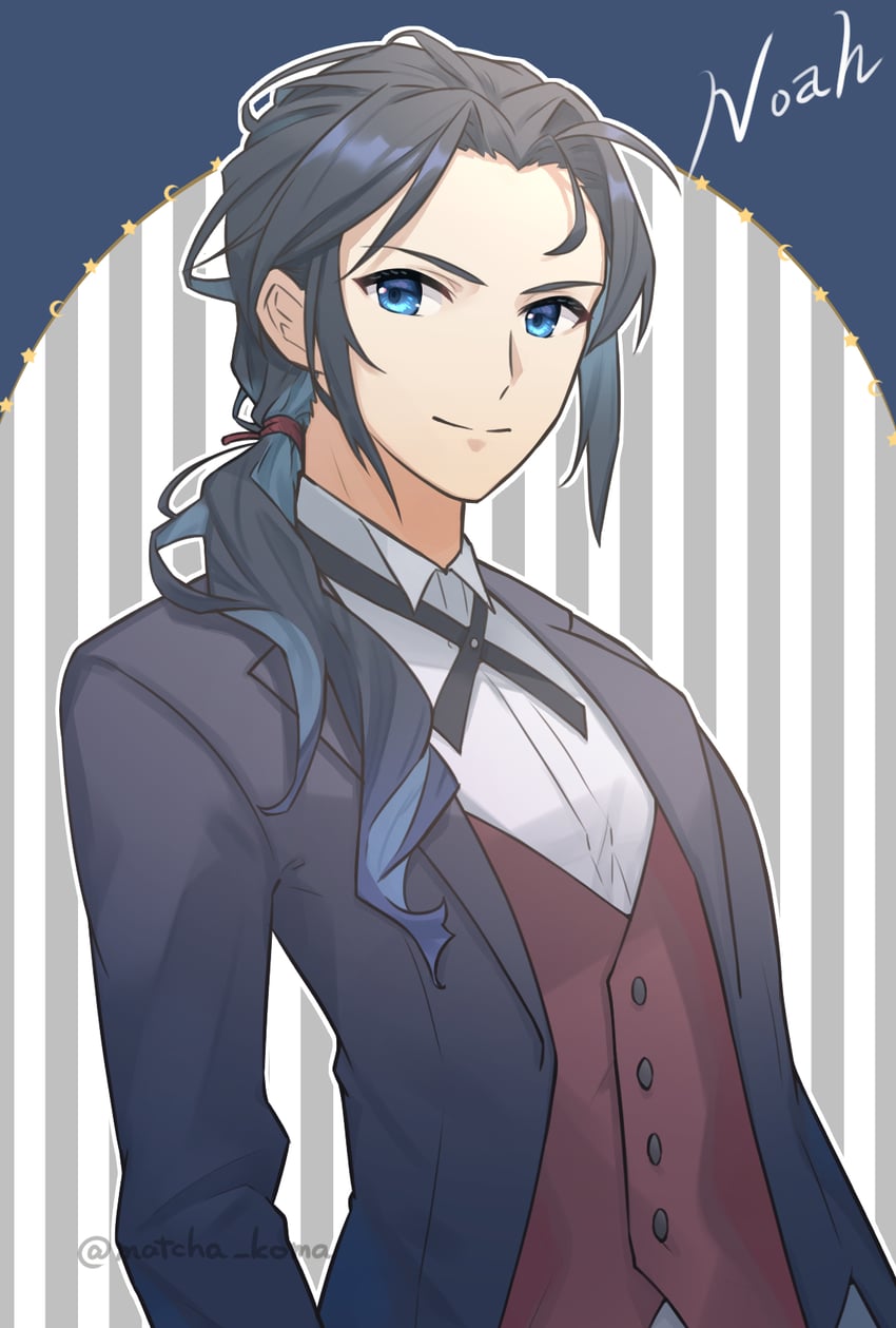 noah (xenoblade chronicles and 1 more) drawn by yanagimachi