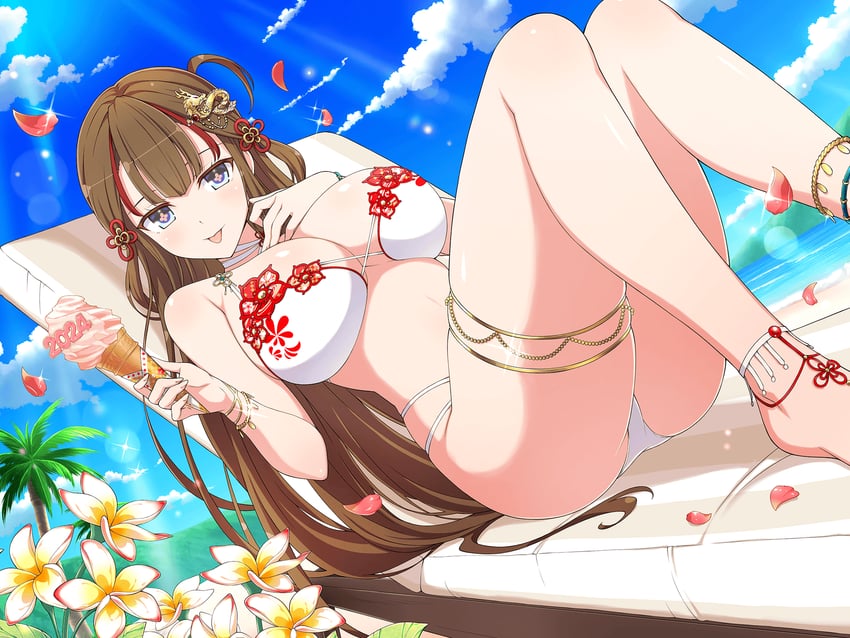 toki (senran kagura and 1 more) drawn by yaegashi_nan