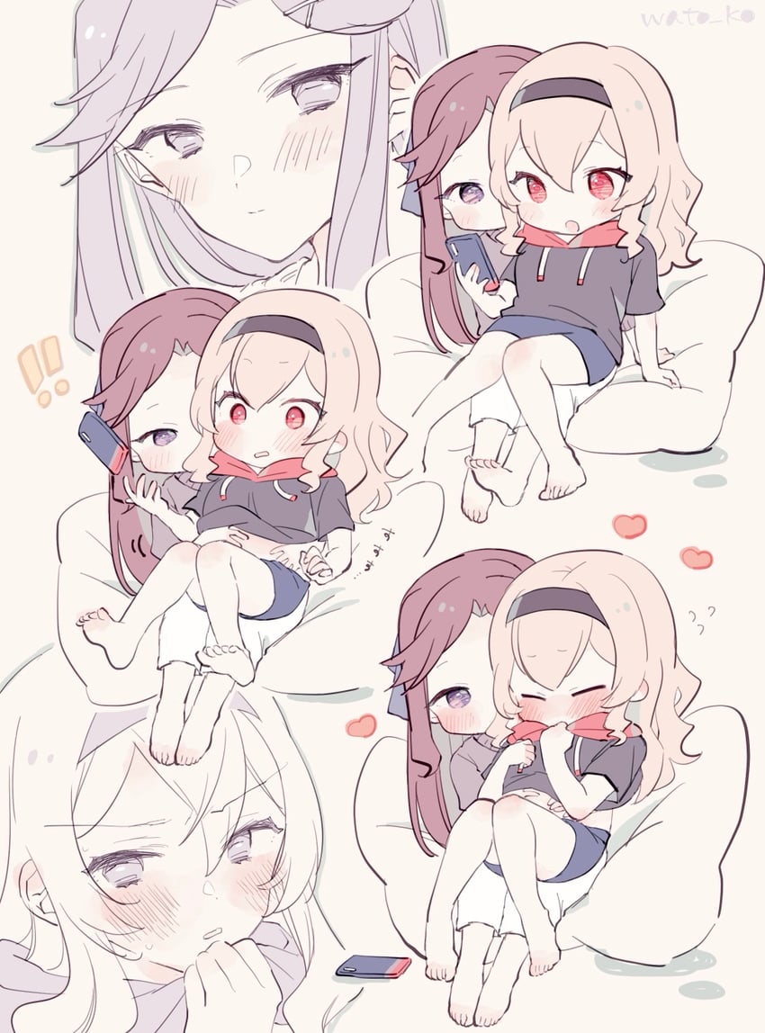 saijou claudine and tendou maya (shoujo kageki revue starlight) drawn by wato_(ko)