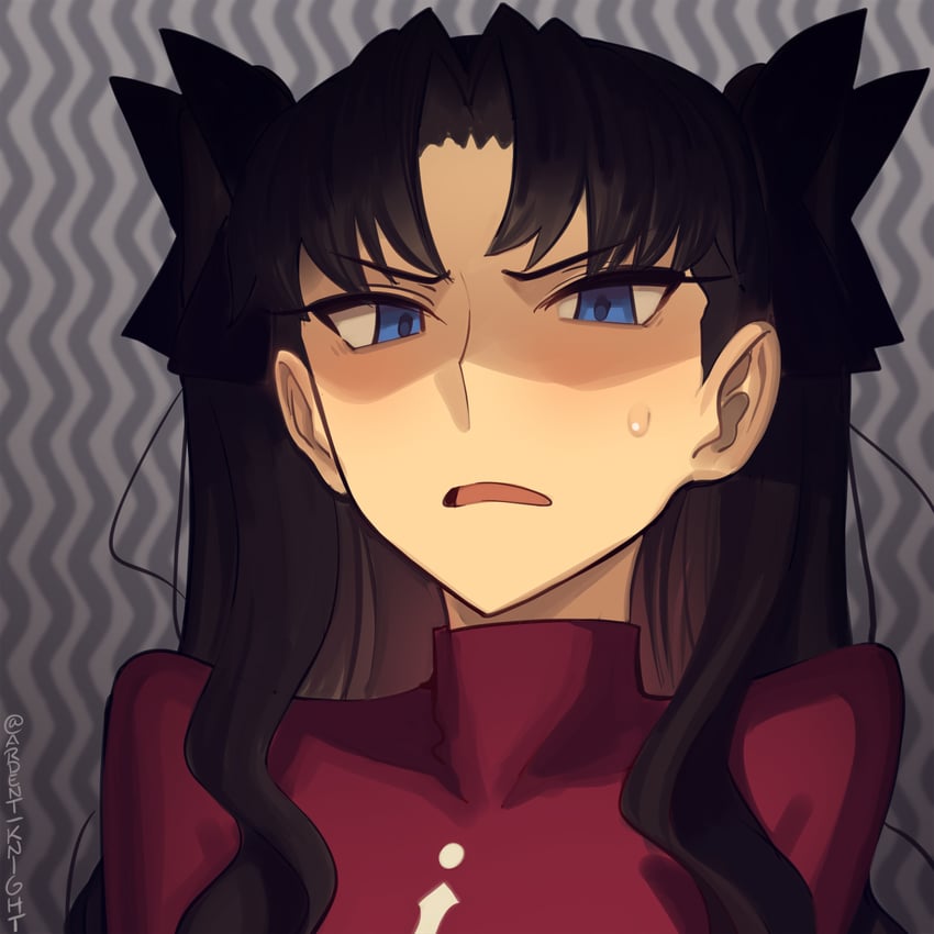 tohsaka rin (fate and 1 more) drawn by boa_(brianoa)
