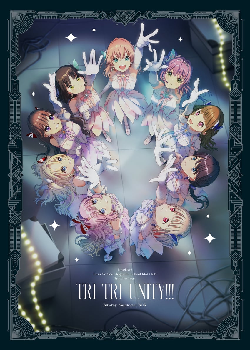 hinoshita kaho, fujishima megumi, otomune kozue, murano sayaka, yugiri tsuzuri, and 4 more (love live! and 1 more)