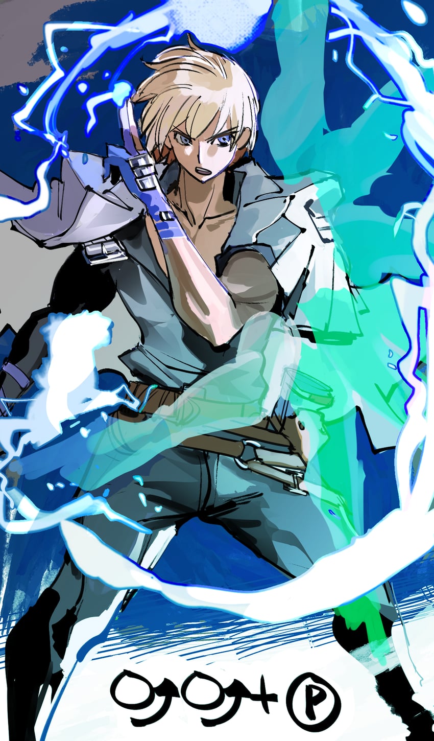 ky kiske (guilty gear and 1 more) drawn by unitykong