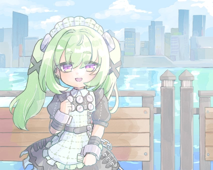 corin wickes (zenless zone zero) drawn by mitouho