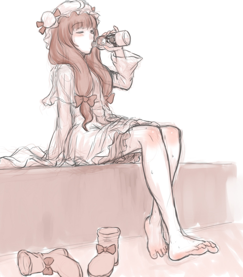 patchouli knowledge and wriggle nightbug (touhou) drawn by kuro_suto_sukii