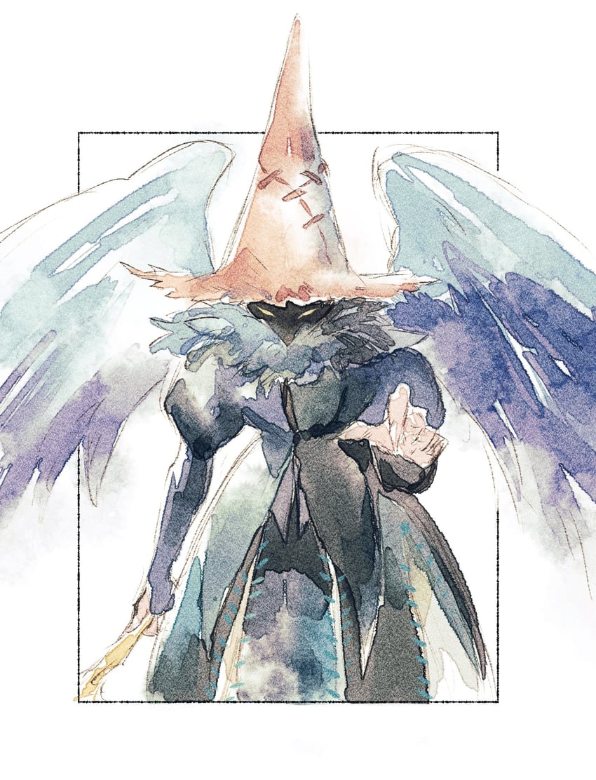 black mage and black waltz (final fantasy and 1 more) drawn by asumi_chikyuu