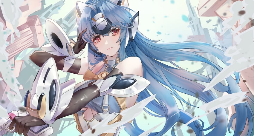 kos-mos and kos-mos ver. 4 (xenosaga and 1 more) drawn by mochigana