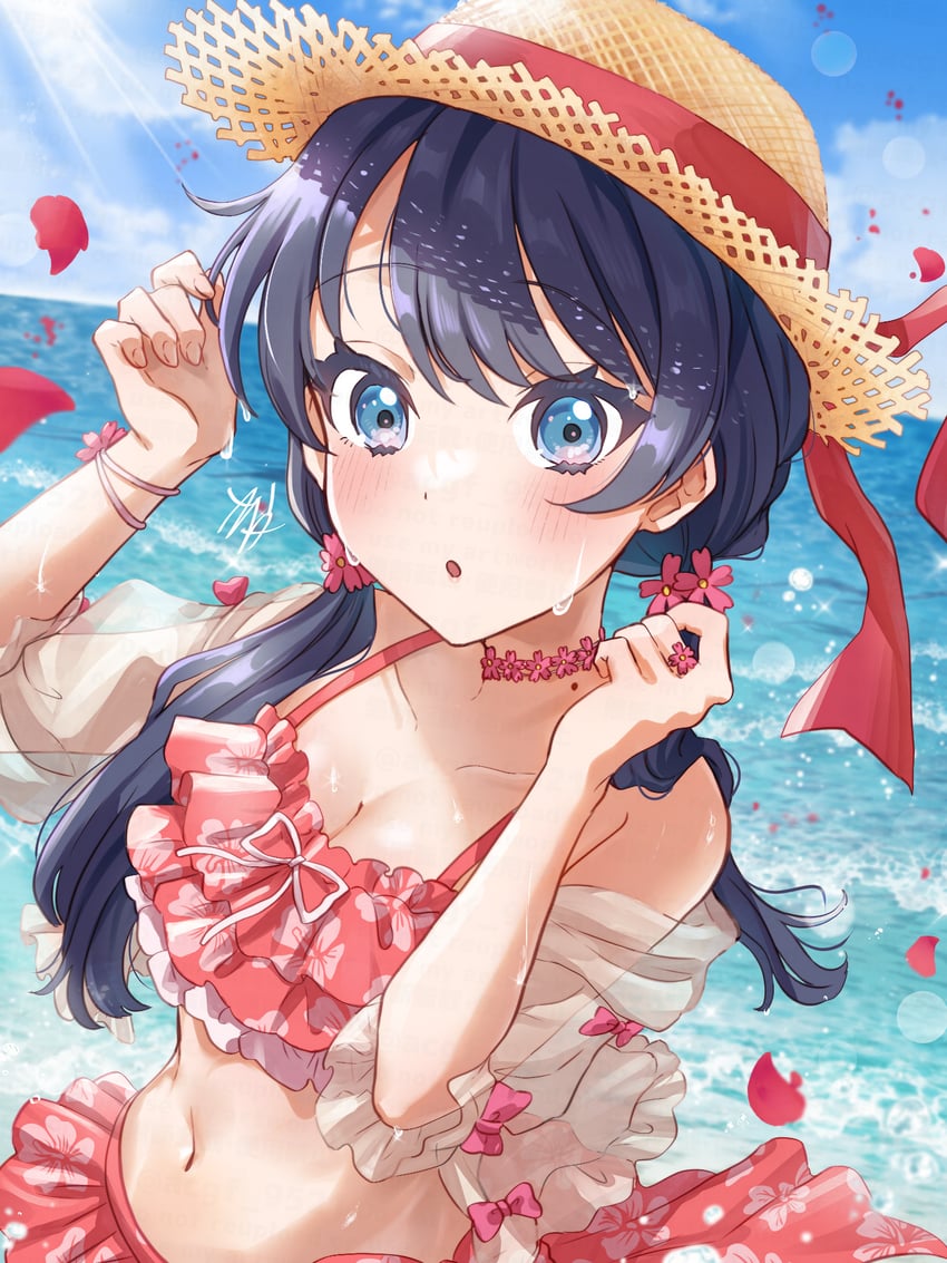 murano sayaka (love live! and 1 more) drawn by kyaku_tasu