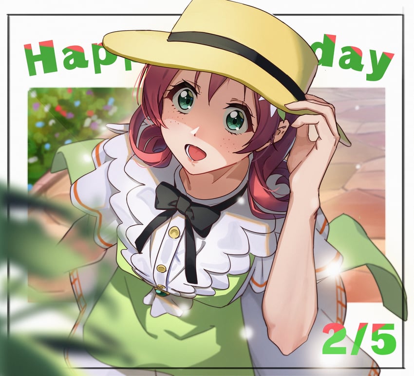 emma verde (love live! and 1 more) drawn by moshi_(0364p)