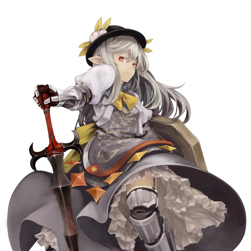 hinanawi tenshi, paladin, buront, and buronko (touhou and 2 more) drawn by yunar