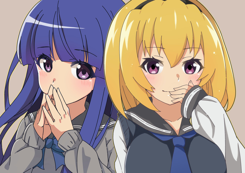furude rika and houjou satoko (higurashi no naku koro ni and 1 more) drawn by yotsuba_ichinose